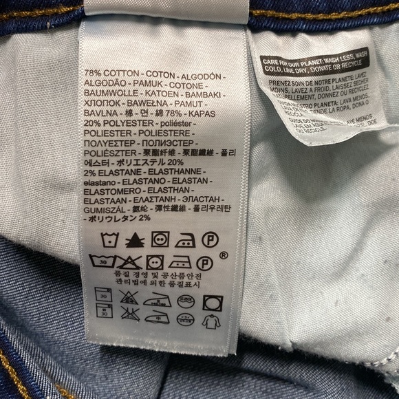 Levi’s Women’s Mid Rise Skinny Blue Jeans size 10 - Picture 5 of 16